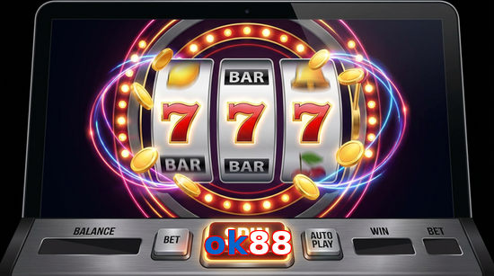 Main screen of Ok88 slots page for PK players